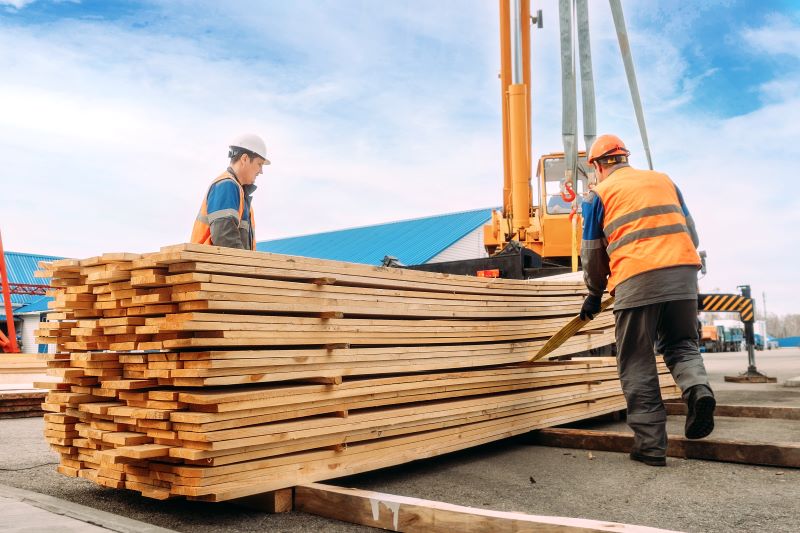 Construction Material Delivery